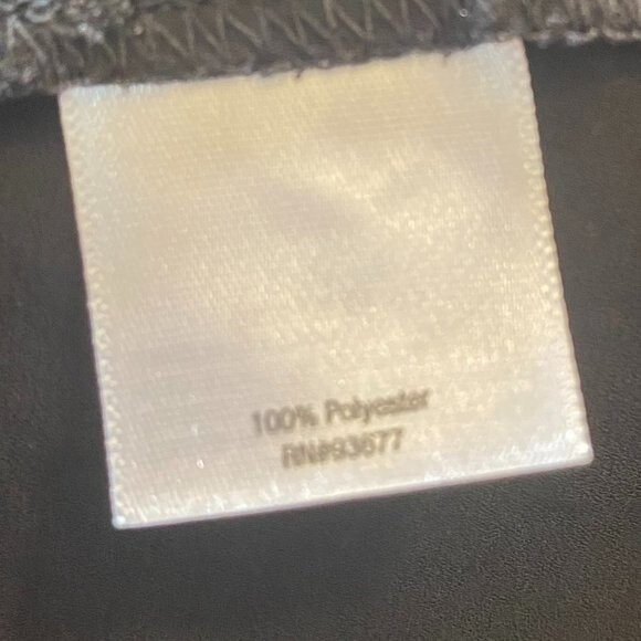 ANA Sleeveless Scoop Neck Layered Sheer Womens Top Size L - Picture 10 of 10